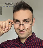 Eyekepper 4-pack Rimless Reading Glasses Women Men Half Moon Readers +2.00