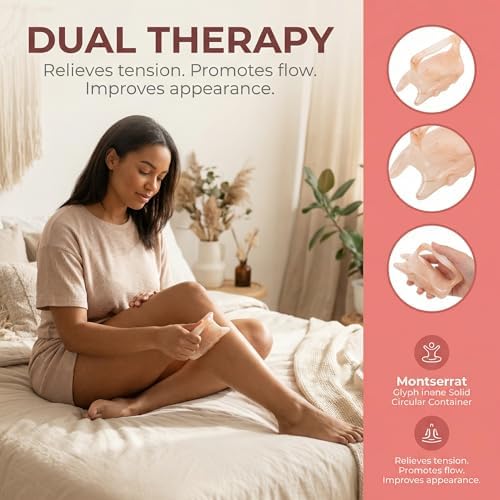 FOMIYES Handheld Pressure Point Massage Tool, Double Push Resin Full Body Manual Massagers for Shoulder, Neck, Back, Limbs, and Scalp Massage Tool Scraping Traditional Therapy