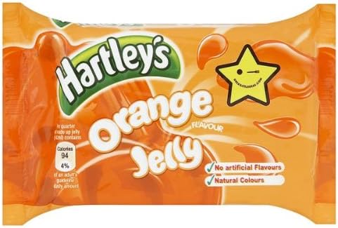 Hartleys Orange Flavour Jelly 12 x 135gm