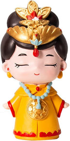 Traditional Chinese Queen Cake Topper, Princess Figurine Cake Topper, Birthday Baby shower Wedding Party Decorations Supplies