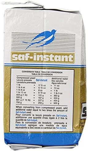 SAF LeSaffre Instant Yeast, yTpoVo Gold, 4 Pound
