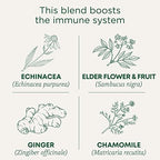 Traditional Medicinals Tea, Organic Echinacea Plus Elderberry, Boosts the Immune System, 16 Tea Bags