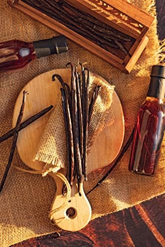 25 Organic Madagascar Whole Grade A Vanilla Pods for Vanilla Extract and Baking