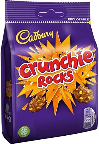 Cadbury Crunchie Rocks Bag, 110 g