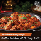 Pride of India | Butter Chicken Kebab Seasoning Marination Spice 1.7 oz (48 gm) Small Dual Sifter Bottle | Gourmet Spice Blend Ideal for Grilling, BBQ & Roasting | Prepare Juicy Kebabs, Chicken, Wraps, Pizza | Vegan, Gluten-Free, Preservatives Free