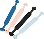 20pcs Ear Hook Straps Non-Slip Rope Extension Bands (Sky Blue, Black, Blue, Pink) Comfortable Ear Saver Accessories for Face Masks and Use