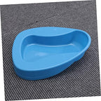 FRCOLOR Thickened Bed Pan for Elders Comfortable Plastic Toilet Bowl for Men Women Hospital Home Care Large Fit