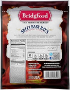 Bridgford Sweet Baby Ray's Beef Jerky Honey BBQ 3.25 oz Pack of 2 - High Protein Jerky for Midday Energy Boost or Post Workout Snack - Naturally Smoked Ready-to-Eat Meat Snacks for on the Go Snacking