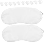 Didiseaon 48pcs Disposable Eye Covers Lightproof Portable Eye Masks for Relief Relaxation Soft Breathable Sleep Blindfolds for Travel Home