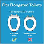 Carex 3.5 Inch Raised Toilet Seat with Arms, Elongated Toilet Seat Riser, Up to 250 lbs Capacity, Elevating & Raising Seat for Elderly & Handicap, Universal, Slip-Resistant with Padded Handles, White