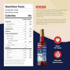 Torani Pomegranate Syrup for Drinks, Flavoring for Iced Tea, Lemonade, Sodas, and Cocktails, Glass Bottle with Pump Included, 25.4 Fl Oz