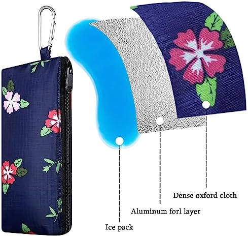 Insulin Pen Cooler Travel Case, Portable Diabetic Medication Supplies Accessories Organizer Bags for Women, Keep Medicine Cool While Traveling, TSA Approved Ice Pack