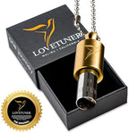 LOVETUNER 528Hz Breathing Necklace for Stress Relief, Mindfulness & Meditation | Sound Healing Whistle for Anxiety, Focus, Calm & Relaxation | Emotional Wellness, Inner Peace & Balance Necklace