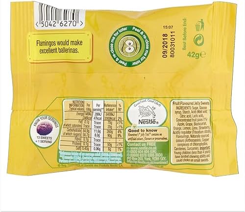 Rowntrees Jelly Tots - Pack of 6