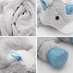 HomeTop Premium Classic Rubber Hot Water Bottle with Cute Unicorn Animal Cover