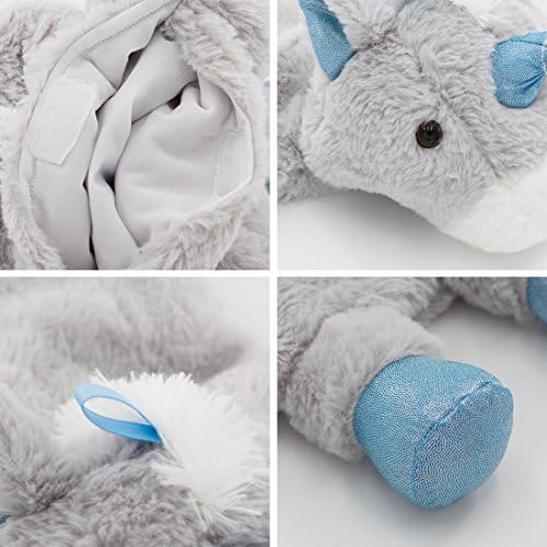 HomeTop Premium Classic Rubber Hot Water Bottle with Cute Unicorn Animal Cover