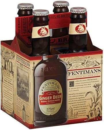 FENTIMANS BEV 4PK GINGER BEER, 37.2 FO