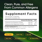 NatureBell Potassium Magnesium - 240 Capsules - 200mg Potassium Citrate & 200mg Magnesium Citrate - High Absorption Electrolyte & Circulation Support* - Muscle & Heart Support*