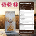 Aterra Mills T55 French All Purpose Flour, Unbleached Bread Flour, European Flour, Flour All Purpose, Bread Flour for Sourdough, Glyphosate-Free, 11 lbs (5kg)