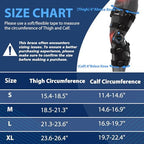 Nvorliy Knee Brace for Functional Posterior Cruciate Ligament (PCL) Recovery Stabilization, Adjustable Medical Post-Op Orthosis for Post-Surgery Support, Women and Men (Right, Large)