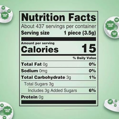 LifeSave Wint O Green Mints, Individually Wrapped Hard Candy, Value Size 3.5 lbs Bag with Storage Bag
