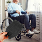 Replacement Wheelchair Footrest Pad: Heavy Duty Wheelchair Footplate for Elderly Easy Install - Footrest Pedal
