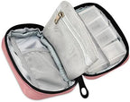 Pill Organizer Pill Character Pill Box 7 Day Pill Case Bag Travel Pill Organizer Bag with Zipper Portable Weekly Case Compact Size for Vitamin Supplement Holder