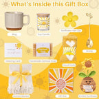 Gift Baskets for Women, Unique Birthday Gifts for Women,Get Well Soon Gift Basket,Mothers Day Gifts, Care Package Sending Sunshine Box Thinking of You for Mom Wife Sister Best Friends Teen Girls