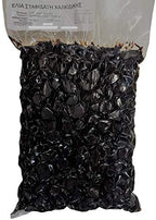 bretas Greek Big Black Olives from Halkidiki in vacuum extra Fresh 3.00kg ,6.6 Pound (Pack of 1)