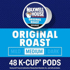 Maxwell House Original Roast Medium Roast K-Cup Coffee Pods, 48 ct Box