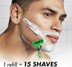 Gillette Mach3 Sensitive Mens Razor Blade Refills, 20 Count, Designed for Sensitive Skin