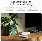 Google TV Streamer 4K - Fast Streaming Entertainment on Your TV with Voice Search Remote - Watch Movies, Shows, Live TV, and Netflix in 4K HDR - Smart Home Control - 32 GB of Storage - Hazel