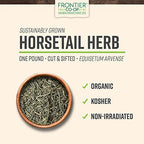 Frontier Co-op Organic Cut & Sifted Horsetail Herb 1lb