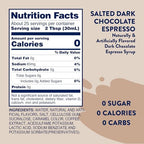 Jordans Skinny Syrups Sugar Free Signature Series 2 Pack - Salted Dark Chocolate Espresso and Chocolate Caramel Truffle - Gluten Free - Keto - Kosher - Made in the USA …