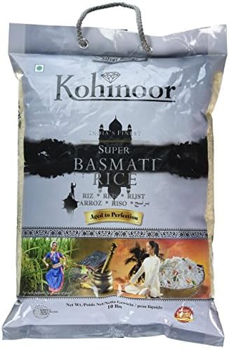 Kohinoor Silver Range Basmati Rice (10 Lbs)