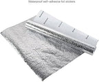 REDODECO Bestevers Kitchen Waterproof Aluminum foil Stickers Anti Greasy Counter Top Peel Stick Wall Decal, 15.8inch x 79inch