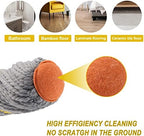 Self-Wringing Twist Mops for Floor Cleaning, Microfiber Floor mop with 57 " Long Handle, Easy Wringing Mop for Hardwood Commercial Household Clean (Gray Twist Mop)