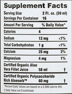 Lily Of The Desert Aloe Vera Juice - Inner Fillet Aloe Vera Drink, Organic Aloe Juice with Natural Vitamins, Digestive Enzymes for Gut Health, Stomach Relief, Wellness, Glowing Skin, 32 Fl Oz