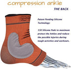 THX4COPPER Infused Plantar Fasciitis Socks for Arch Pain, Reduce Swelling&Heel Spurs, Ankle Sleeve Arch Support - Single