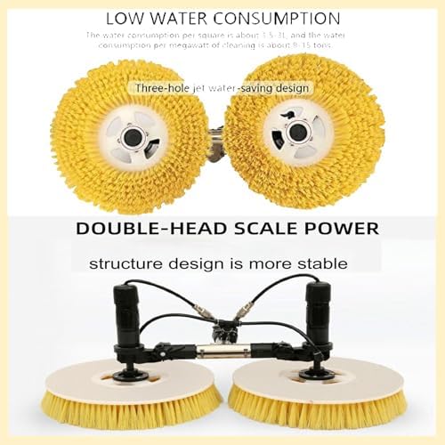 Solar Panel Cleaning Brush, Outdoor Washing Device, Adjustable Length Cleaning Tool for Caravan Solar Panel Deck