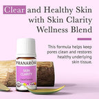 Pranarom - Skin Clarity Essential Oil Blend (5ml) - Lavender, Tea Tree, Thyme, Rosemary, Niaouli, Chamomile, & Helichrysum - 100% Pure Essential Oil for Skincare | USDA and ECOCERT Certified Organic