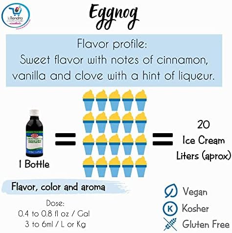 Deiman Artificial Food Flavoring Eggnog Concentrate E-15 (4 fl oz)
