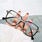 Fatigue Relieve Reading Glasses Computer Readers Anti Blue Light Oversized Flat Light Mirror Presbyopic Glasses