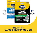 Dr. Scholl’s Clear Away Wart Remover Hydrogel Bandages for Fingers and Toes - Clinically Proven Effective Wart Removal and Cushioning Pain Relief, Comfortable Multi-Day Coverage Patches