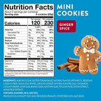 HighKey Gluten Free Ginger Spice Cookies - Keto Snack No Sugar Low Carb Snacks Foods Diet Friendly Food Healthy Cookie Dessert Treat Sweet <1g Sugar Ginger Snaps 2.0oz 3Pack