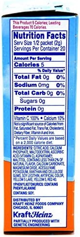Crystal Light, Drink Mix Classic Orange, 10 Count (Pack of 1)