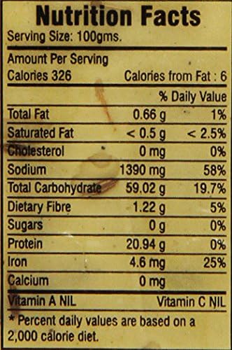 Lijjat Papad, Cumin (Jeera), 7.06-Ounce Pack (Pack of 20)