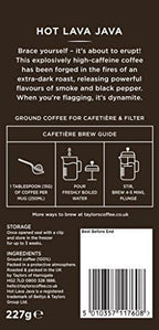 Taylors Hot Lava Java Coffee 3x 227g