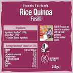 BiOFAIR - Organic Rice Quinoa Fusilli - 250g (Case of 6)