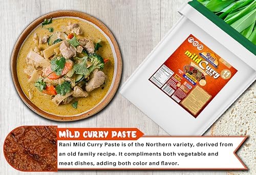 Rani Curry Paste MILD (Spice Paste) 176oz (11lbs) 5kg Bulk ~ No Colors | All Natural | NON-GMO | Kosher | Vegan | Gluten Free | Indian Origin